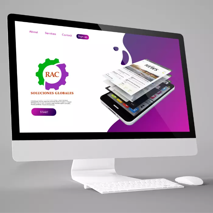 Web profesional para empresas y autónomos, profesionales y pequeños comercios